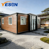 Casas Modulares Expandibles, Modernas, Prefabricadas de Acero, de Lujo, Plegables, en Contenedores de 40 y 20 pies, Resistentes a Huracanes, para Exteriores