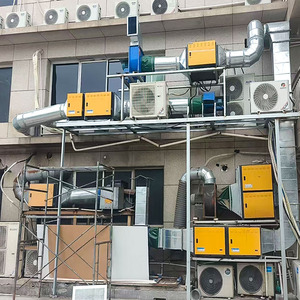 Système de purification d'air électrostatique pour fumées d'huile et <span class=keywords><strong>gaz</strong></span>, dépoussiéreur électrostatique ESP - Product Image 6