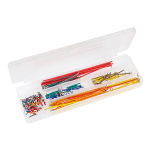 140pcs bánh mì Hội Đồng Quản trị dòng kit <span class=keywords><strong>Breadboard</strong></span> Jumper <span class=keywords><strong>Breadboard</strong></span> kết nối dây - Product Image 1