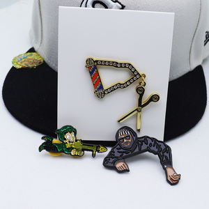 Творческий значок для шляпы, значок на лацкан, подарки, металлический значок, значок, значок на заказ, оптовая продажа, Спортивная эмалированная Кокарда - Product Image 5