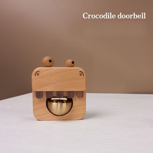 Timbre de dopamina de madera de haya de estilo japonés a <span class=keywords><strong>precio</strong></span> de fábrica, sistema de campana táctil impermeable para decoración de puerta de entrada de cocina y cafetería - Product Image 2