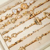 Bagues de mariage et de fiançailles ajustables en acier inoxydable, personnalisées, non décolorantes, pour femmes, bijoux de mode raffinés, vente en gros