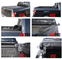 KSCPRO F150 Accessoires Doux roll up tonneau cover pour Ford F150 F-150 2022