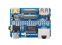 Nano Base Board B Raspberry Pi CM4 Carrier 55mm x 40mm Mismo tamaño USB 2,0 PCIe Gen2 GPIO 5V DC Entrada Todas las variantes compatibles