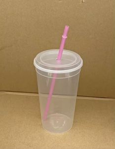 Gobelets en plastique réutilisables de 32 oz avec logo personnalisé, couvercles et pailles, prix de gros, commandes en gros, fournitures pour fêtes - Product Image 2