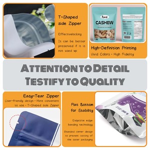 Sacs Mylar personnalisés imprimés 1G 3.5G 7G 14G résistants aux enfants, sachets Doypack en plastique de 3,5 grammes avec mon logo - Product Image 6