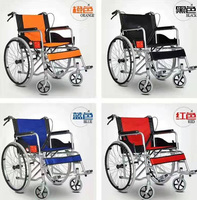 Manuel d'usine Portable Pliable Solide Pneu Fauteuil Roulant Le Fauteuil Roulant Handicapé Fauteuil Roulant Manuel