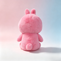 Jouets en peluche super doux personnalisés, mascottes d'entreprise, ornements, poupées en coton, figurines en peluche de dessins animés, logo imprimé transfrontalier