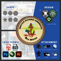 Patch 3D en caoutchouc personnalisé fait main, forme ronde, thermocollant, pour chapeaux et accessoires de vêtements – Meilleures ventes