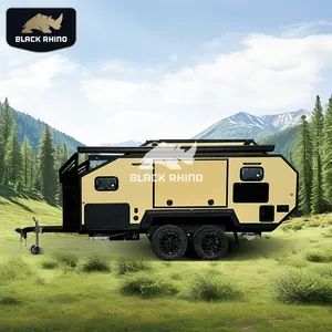 OTR Universal Camping RV Anhänger Wohnwagen unabhängige Aufhängung Flachs chale Wohnmobil mit Dacht räger