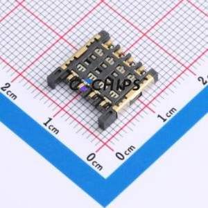 SIM7050-8-0-00-A SIM Card Connector SMD Connector Plug-In Type Micro SIM Card 2.45mm - Product Image 2
