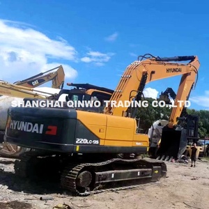 Gran escala 22 toneladas de segunda mano Hyundai 220lc-9s Excavadora Hyundai usada 220lc-9s con buenas condiciones Excavadora de segunda mano - Product Image 2