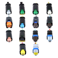 Nouvel arrivage Adaptateurs ABC Led Automotive Molex Terminal Type à vis Circulaire ailé Rapide 2 Pin Wire Plugs Female Car Connector