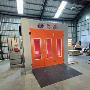 CE-zertifizierte Trihero-Autos prüh kabine Automatisches Temperatur regelsystem Infrarot-Backraum zum Verkauf für Autolackier kabine - Product Image 3