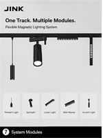 Spot de plafond intelligent JINK Glide Pivot Matter Thread à faisceau réglable