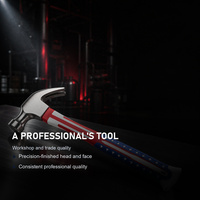 Marteau à griffes monobloc, construction solide intégrée, durable, robuste, équilibré, qualité professionnelle, instrument de précision
