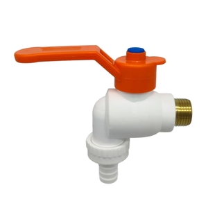 Robinets d'eau en PVC haute pression LINGJIE Finition lumineuse Tarauds de filetage de conduit de tuyau Diamètre 1/2 "Garantie 1 an - Product Image 2