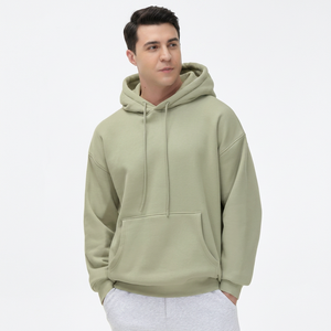 Sudaderas con Capucha Transpirables para Hombre, Estilo Urbano, Tallas Grandes, 100% Algodón, Venta al Por Mayor - Product Image 1