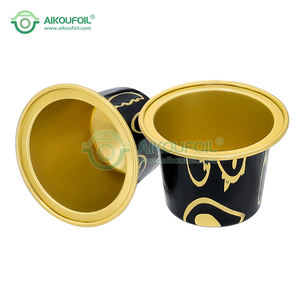 Capsules jetables en aluminium colorées, pièces, vides, pour le thé, le café, adaptées à la <span class=keywords><strong>nespresso</strong></span>, avec logo imprimé - Product Image 5