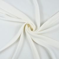 Tissu en crêpe de soie pure Jianhong aux couleurs personnalisables, 100% soie de mûrier pour robe de mariée