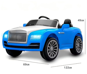 Nuevo Auto Eléctrico de Lujo para Niños Unisex, con Control Remoto, Diseño Deportivo, Dos Asientos, Material Plástico, Luces, para Edades de 2 a 4 Años - Product Image 6