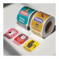 Stiker Label botol minum ponsel harga rendah