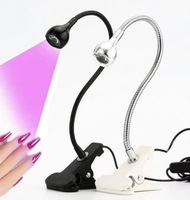 Sèche-ongles UV LED avec embouts de fixation, pince de séchage USB, lampe à ongles portable