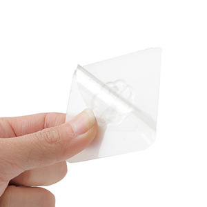 Strong Viscose <b>Kitchen</b> Door Behind the Wall Transparent Sticky <b>Hook</b> - Product Image 4