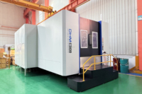Fraiseuses CNC horizontales DHM80D Traitement de coupe lourd utilisé dans les industries de la carrosserie des vannes