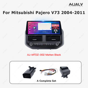 <span class=keywords><strong>ช</strong></span>ุดแผงหน้าปัดรถยนต์สีดำ12.3นิ้วสำหรับกรอบดีวีดีเครื่องเล่นวิทยุจีพีเอสชุดหน้าจอสำหรับมิตซูบิชิปาเจโร V73 DSP - Product Image 4