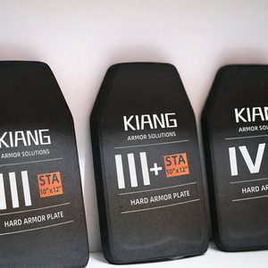 KIANG Persoonlijke Beschermingsuitrusting Gepantserde Plaat voor Tactisch Vest Tactische Beschermingsinzetplaat Gemaakt van Keramiek & PE - Product Image 6