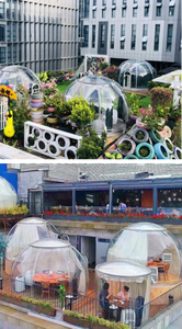 Dôme à bulles PC au design moderne, installation facile, pour site de glamping et resort avec vue sur la <span class=keywords><strong>montagne</strong></span> - Product Image 5