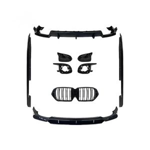 Kit Carrozzeria G06 per <span class=keywords><strong>BMW</strong></span> <span class=keywords><strong>X6</strong></span> G06 X7 G07, Aggiornamento a Black Knight, Include Labbro Anteriore, Diffusore Posteriore e Minigonne Laterali - Product Image 1