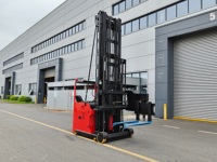 Gerbeur électrique à batterie lithium CDME 1600 kg, transpalette 3 voies, batterie plomb-acide, mât 2/3 étages, transpalette hydraulique avec déplaceur latéral
