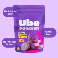 Poudre d'Ube (igname violette) prix usine OEM, emballage extérieur personnalisé pris en charge