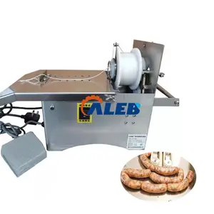 Mesin pengikat sosis besi tahan karat/simpul untuk sosis/mesin pengikat sosis simpul
