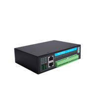 Gateway IoT Industrial Aislado de 8 Puertos RS485 a Ethernet y Fibra |   Convertidor de Modbus RTU/TCP a MQTT/JSON con Computación en Borde SFP