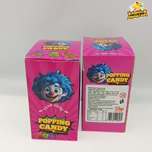 Caramelos Explosivos al por Mayor con Bonitos Diseños, Sabores Mixtos de Frutas, Caramelos Saltarines con Trozos Más Grandes y Mayor Altura de Salto - Product Image 3