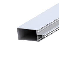 Planche de nivellement en aluminium anodisé sur mesure, profil trapézoïdal pour le nivellement du béton