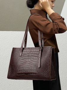 Bolsos personalizados de fábrica nuevos de alta calidad con patrón de cocodrilo para mujer, bolsos de mensajero para mujer, bolsos de hombro para mujer - Product Image 4