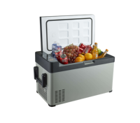 Glacière portable moderne grande capacité 12V 220V 30L/38L/50L/60L avec compresseur pour voiture, camping et stockage alimentaire