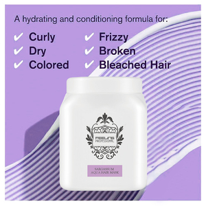 Cảm Giác Trọng Lượng Nhẹ Điều Trị 600Ml Glycerin Hydrophobizing Bị Hư Hỏng Phần Chuyên Nghiệp Pro-Tóc Sagrassum Aqua Tóc Masque - Product Image 3