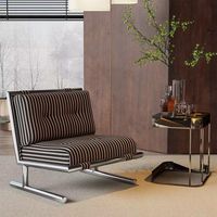Canapé-lit moderne en tissu rembourré, fauteuil lounge une place pour la maison, salon, chambre à coucher