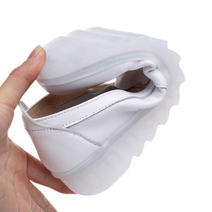 Scarpe Da allattamento bianche antiscivolo Da donna in pelle pieno fiore con suola <span class=keywords><strong>Oxford</strong></span> Da lavoro estivo Scarpe Da Tennis Infermiera - Product Image 6