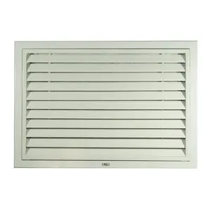 Hvac aluminum door link grille air conditioning with filter