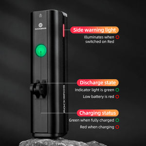 Luz Delantera para Bicicleta, 1000 Lúmenes, Recargable por USB, con Soporte para Ciclocomputador - Product Image 6