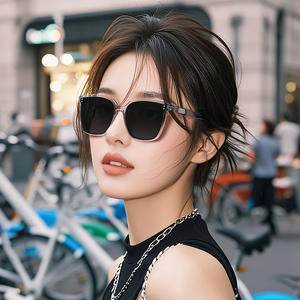 แว่นกันแดดโพลาไรซ์ Gm สำหรับทุกเพศ กรอบพีซี เลนส์สีดำ ป้องกันรังสียูวี 400 ประเภท 3 สำหรับขับรถและใช้งานกลางแจ้ง - Product Image 5