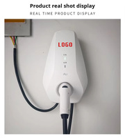 Chargeur mural pour VE OEM 7KW, nouveau modèle AC domestique, interface GB, accessoire de lecture de carte, blanc, pour BYD XPengWrightCharge