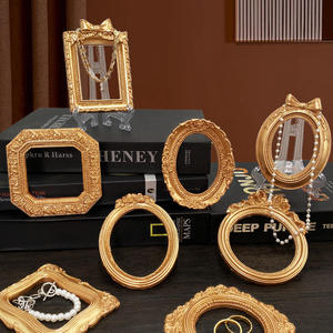 Cornice Mini per <span class=keywords><strong>Foto</strong></span> e Gioielli in Stile Vittoriano Europeo Retrò in Rame e Resina - Product Image 2