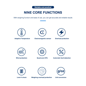 <span class=keywords><strong>Balanza</strong></span> Analítica Digital Electrónica de Laboratorio Hochoice HC2204 de 220g <span class=keywords><strong>y</strong></span> 0.0001g, con Sensor de Fuerza Electromagnética <span class=keywords><strong>y</strong></span> Base de Aluminio Resistente - Product Image 4